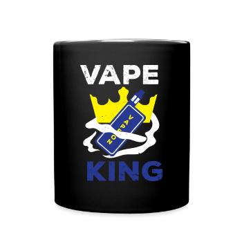 e-cigarettes e-shisha smoking vaping - Full Colour Mug - black - Front