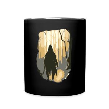 Conception effrayante de fan de films d’horreur - Mug uni - noir - Devant