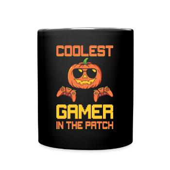 Skull Horror Halloween Gift - Full Colour Mug - black - Front