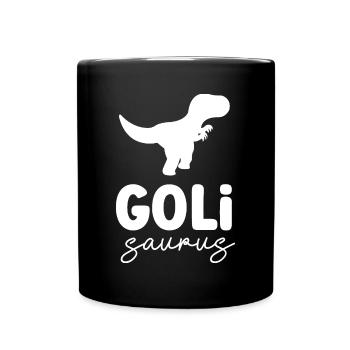 Wöd Goli Saurus beste Goli Patentante Österreich - Tasse einfarbig - Schwarz - Vorne
