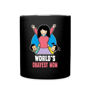Fête des mères Maman - Mug uni - noir - Devant