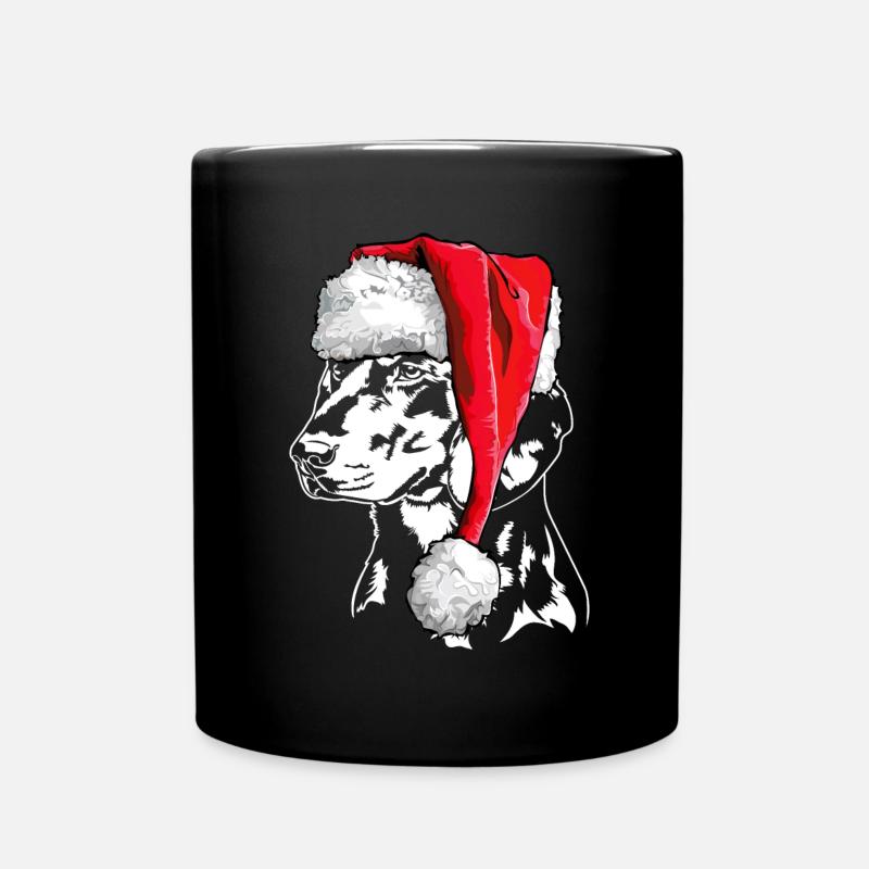 Père Noël Slovensky Kopov chiens Wilsigns - Mug uni - noir