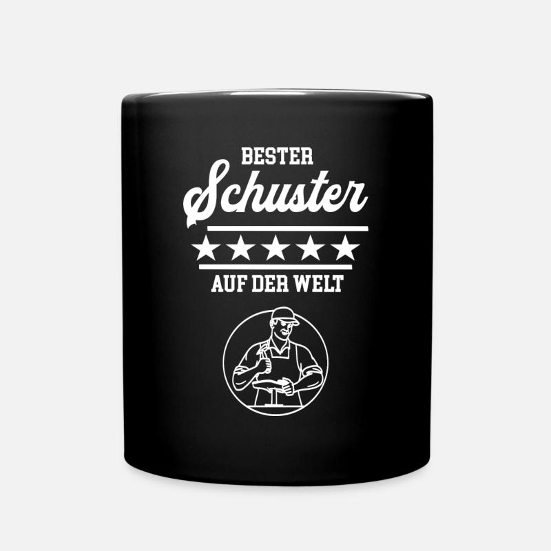 Bester Schuster Meister Chef Lehrling Schuhmacher - Tasse einfarbig - Schwarz