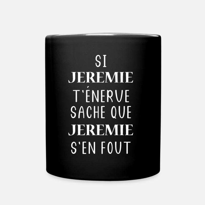 Jeremie - Mug uni - noir