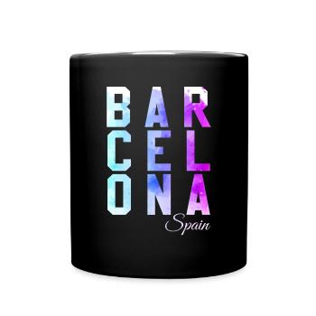 Discover the essence of city adventure - Full Colour Mug - black - Front
