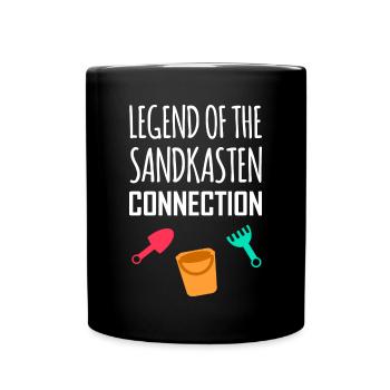 Legend Sandbox - Mug uni - noir - Devant