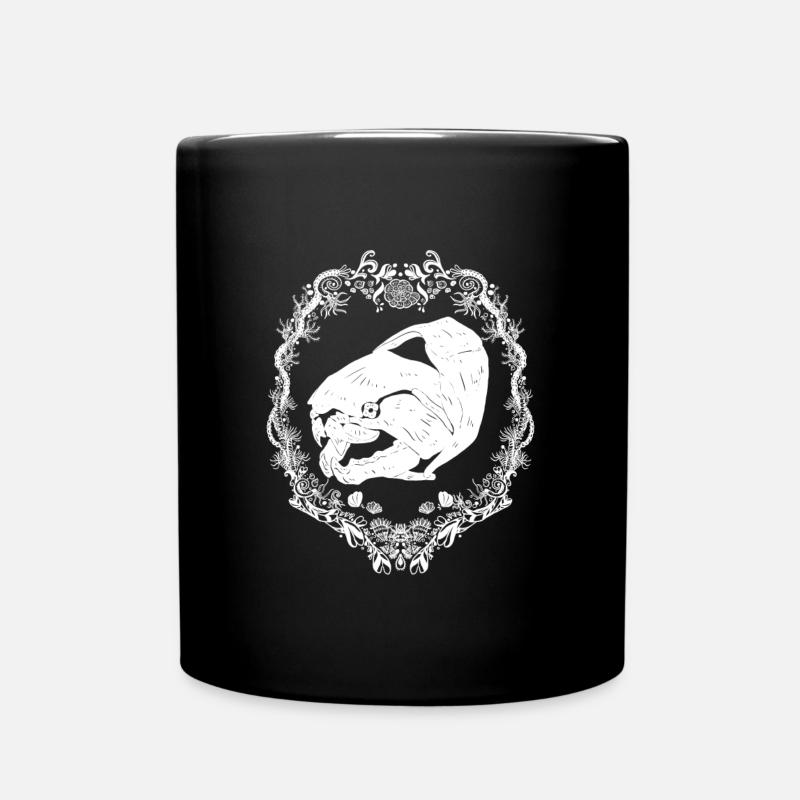 Dunkleosteus White 2 - Tasse einfarbig - Schwarz