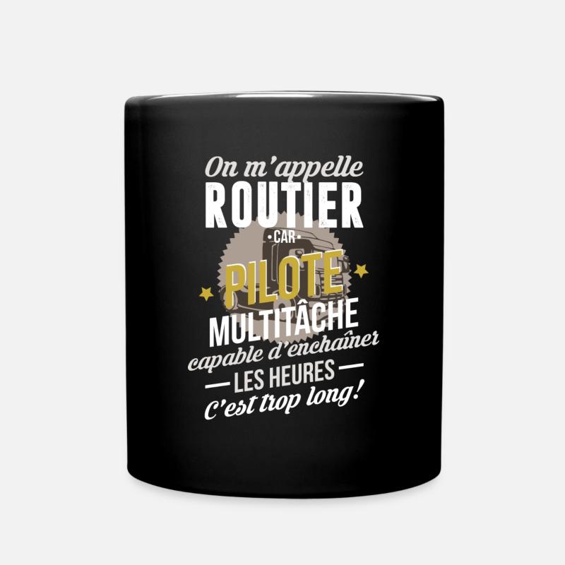 On m'appelle Routier - Mug uni - noir