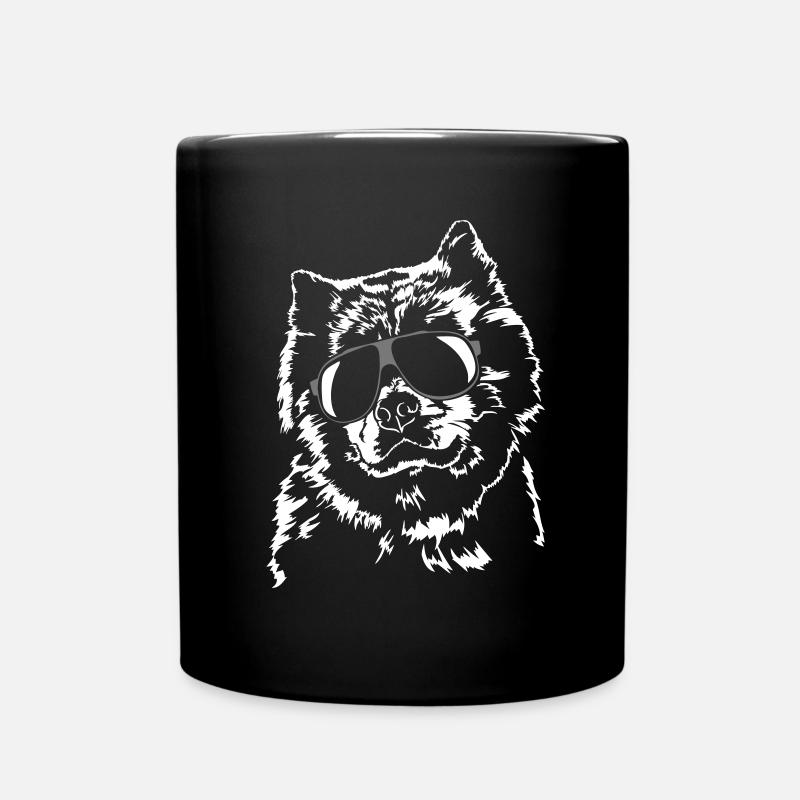EURASIER Cool Wilsigns Dog Idée cadeau pour chien - Mug uni - noir