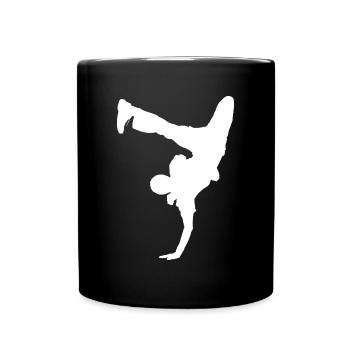 Breakdancer Handstand Gift Kids Breakdance - Mug uni - noir - Devant