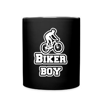 Vélo - Mug uni - noir - Devant