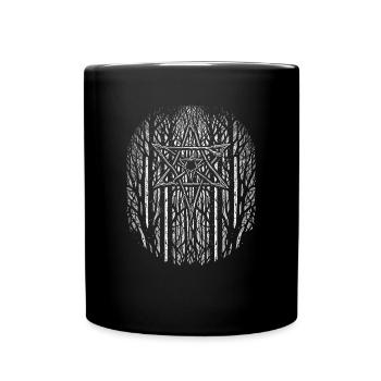 Black Coven - Schattenruf - Tasse einfarbig - Schwarz - Vorne