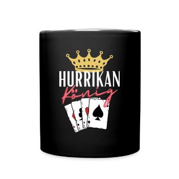 Roi de l’ouragan - Mug uni - noir - Devant
