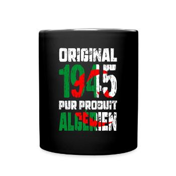 80th Birthday - Original - 1945 - Algerian - Full Colour Mug - black - Front