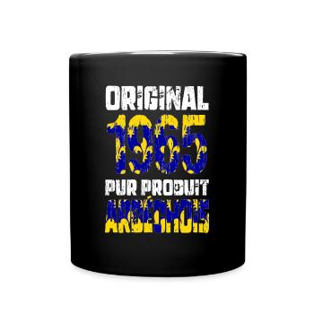Anniversaire 60 ans - Original - 1965 - Ardéchois - Mug uni - noir - Devant