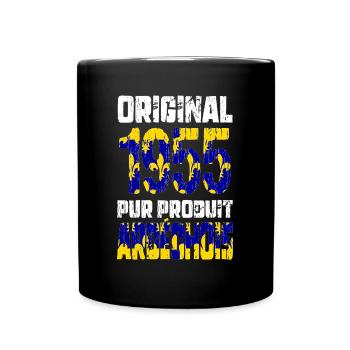 Anniversaire 70 ans - Original - 1955 - Ardéchois - Mug uni - noir - Devant