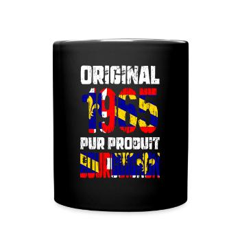 Anniversaire 60 ans - Original - 1965 Bourguignon - Mug uni - noir - Devant