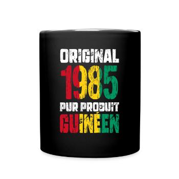 Anniversaire 40 ans - Original 1985 - Guinéen - Mug uni - noir - Devant