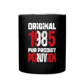 40th Anniversary - Original 1985 - Peruvian - Full Colour Mug - black - Front