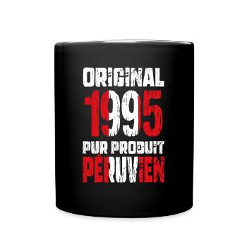 30-jähriges Jubiläum - Original 1995 - Peruanisch - Tasse einfarbig - Schwarz - Vorne