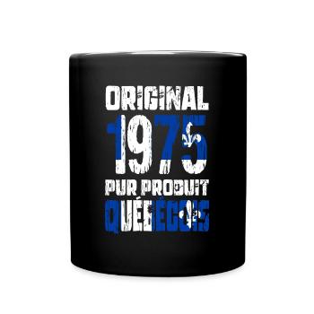 50th Anniversary - Original 1975 - Quebec - Full Colour Mug - black - Front