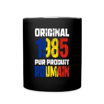 40th Anniversary - Original 1985 - Romanian - Full Colour Mug - black - Front