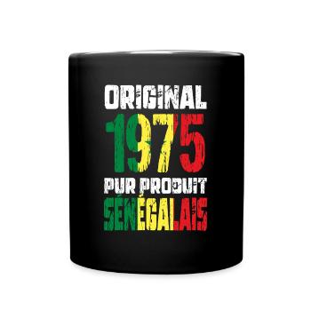 50th Anniversary - Original 1975 - Senegalese - Full Colour Mug - black - Front