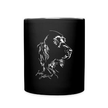 IRISH SETTER Wilsigns chien de chasse chien de chasse chiens chiens - Mug uni - noir - Devant