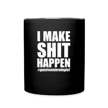 Docteur infirmière endoscopie - Mug uni - noir - Devant
