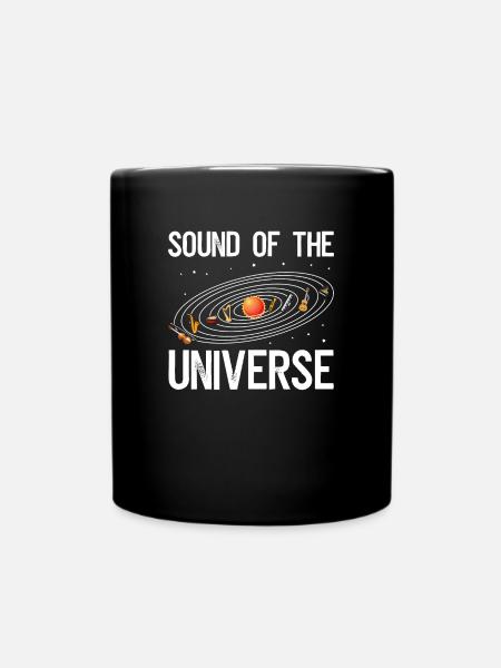 Sound of the Universe - Full Colour Mug - black