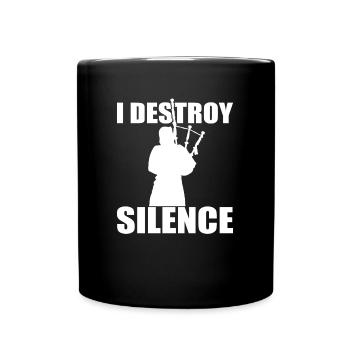 Idée cadeau de cornemuse Joueur de cornemuse Écosse - Mug uni - noir - Devant