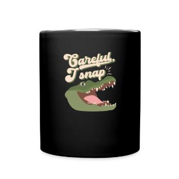 Alligator - Carful I Snap - Mug uni - noir - Devant