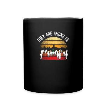 Aliens ils sont parmi nous Alien Conspiracy - Mug uni - noir - Devant