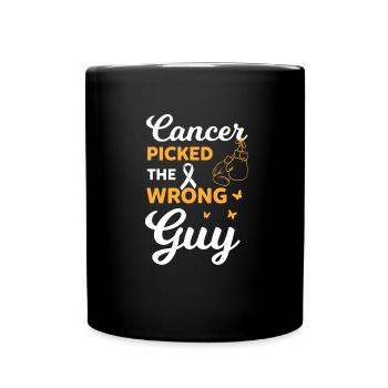 Wrong Boy Elected: Cancer Awareness - Full Colour Mug - black - Front
