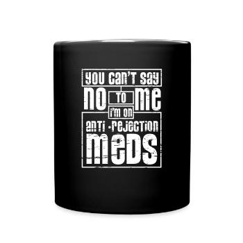 Irrésistible avec les médicaments de rejet - Mug uni - noir - Devant