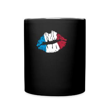 France - Full Colour Mug - black - Front