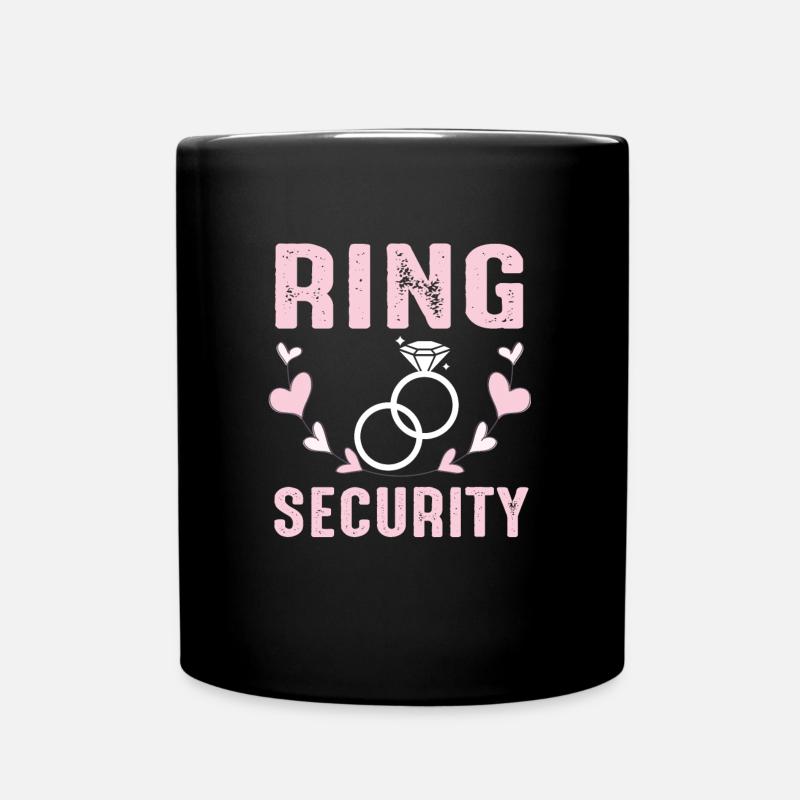 Mariage mariage mariage cérémonie amour idée cadeau - Mug uni - noir