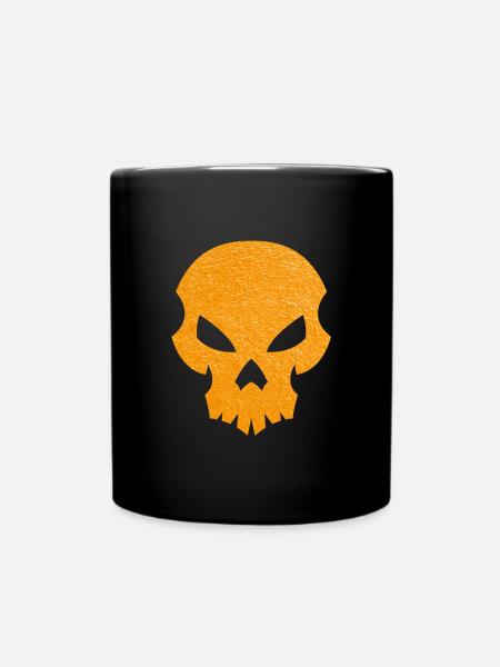 Tête de mort - Mug uni - noir