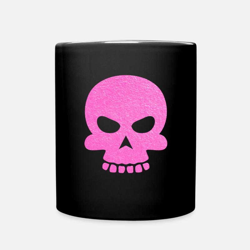 Tête de mort - Mug uni - noir