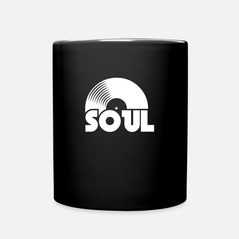 Soul Music disque vinyle disque vinyle - Mug uni - noir