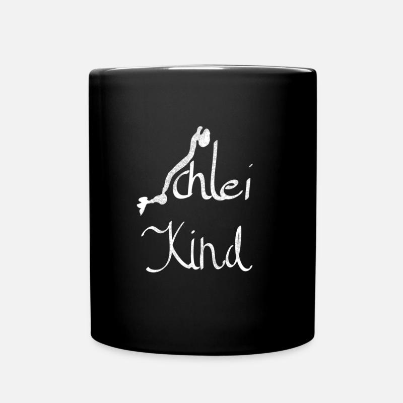 Schlei Kind - Tasse einfarbig - Schwarz