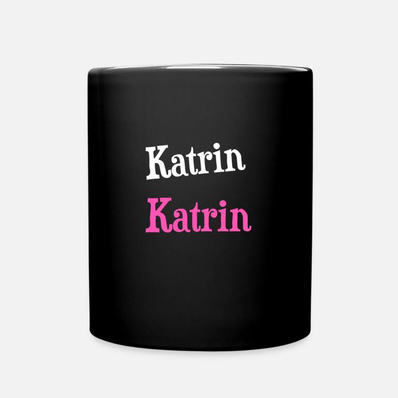 Katrin - Tasse einfarbig - Schwarz