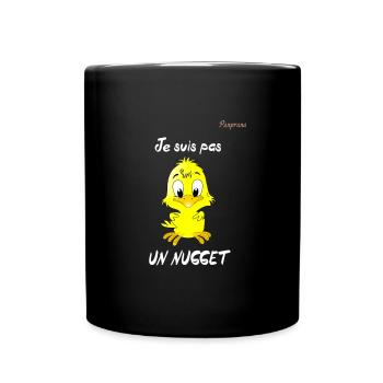 I am not a nugget - Full Colour Mug - black - Front