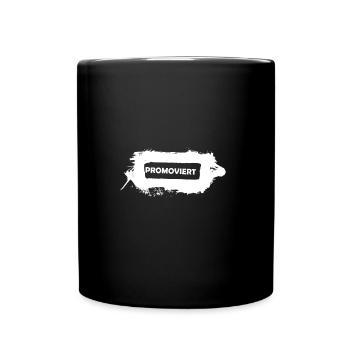 Diplôme de docteur - Mug uni - noir - Devant