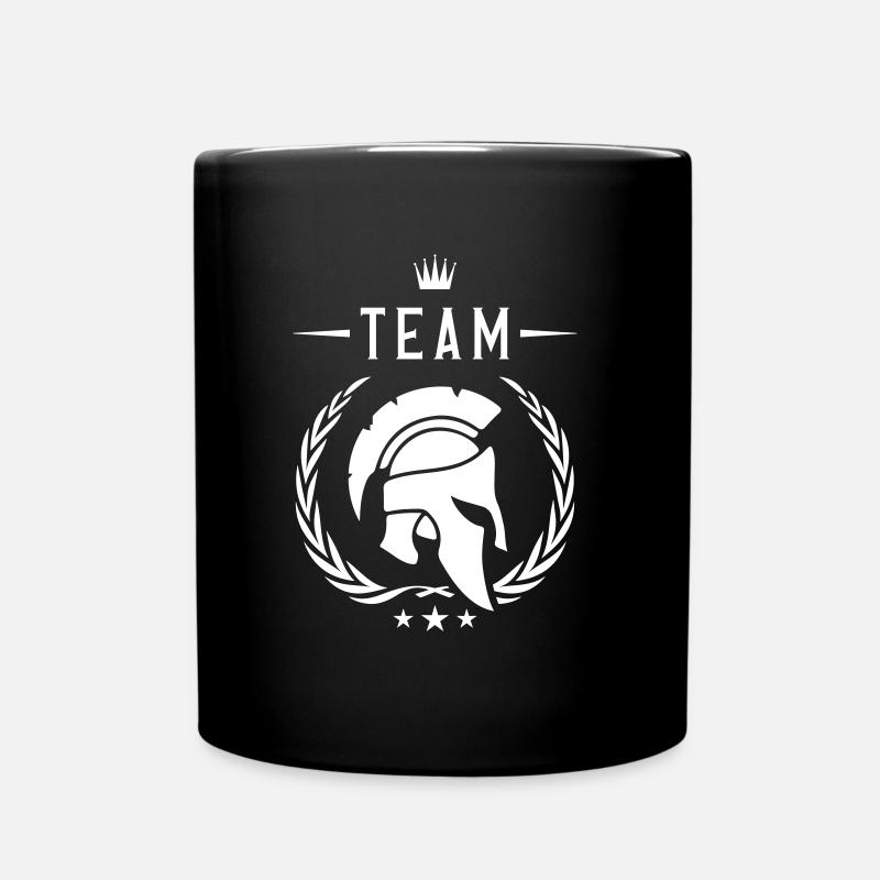 spartaner casque team - Mug uni - noir