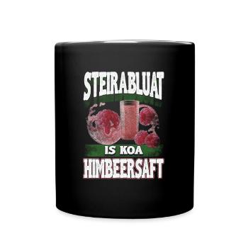 Steirablut – Strong like the real Styrian spirit - Full Colour Mug - black - Front