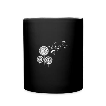 Paragliding - Tasse einfarbig - Schwarz - Vorne