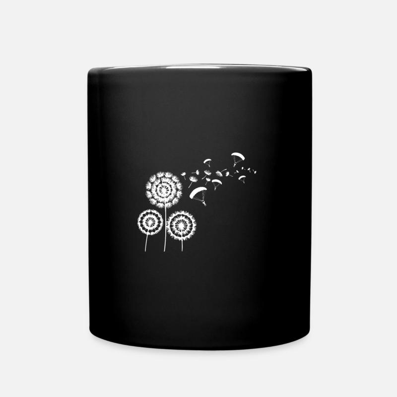 paragliding - Full Colour Mug - black