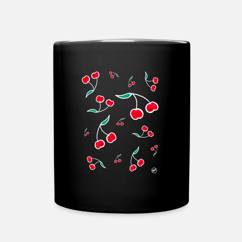 *BAM* be_cherry - Tasse einfarbig - Schwarz