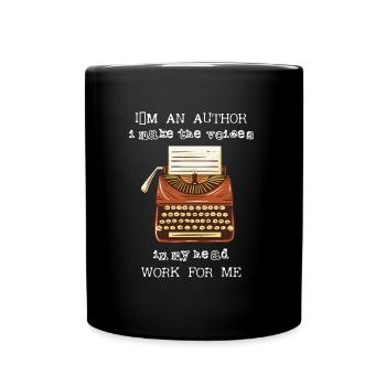 Auteur Rédacteur - Mug uni - noir - Devant